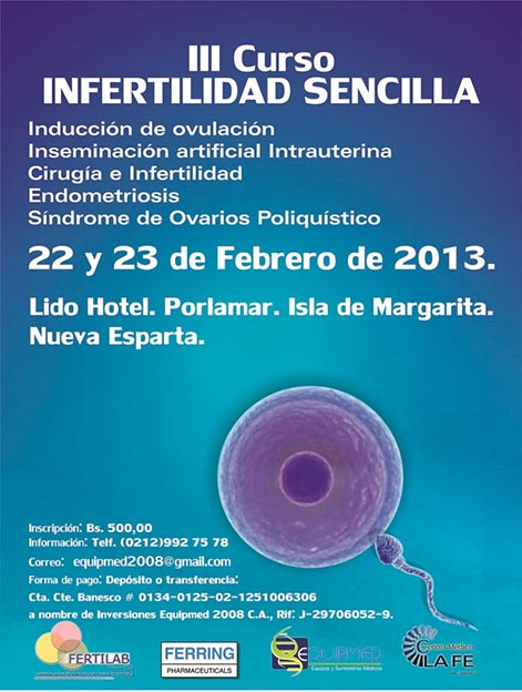 inscripciones III curso de infertilidad